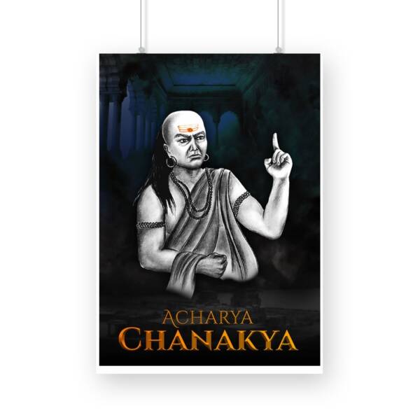 Chanakya photo poster A3